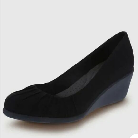 DEXFLEX COMFORT WOMEN"S WEDGE STYLE SUEDE SHOES - Picture 2 of 15